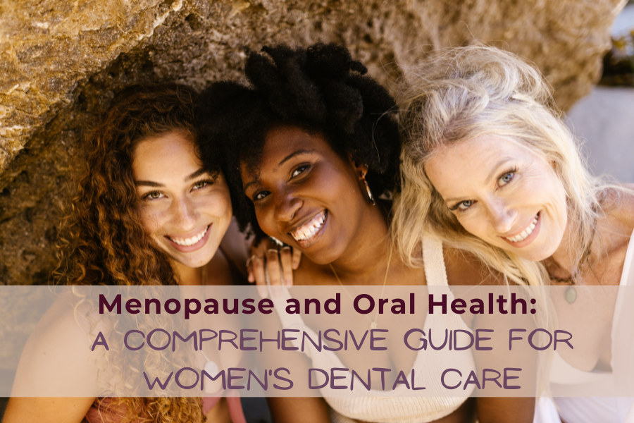menopausal women smiling