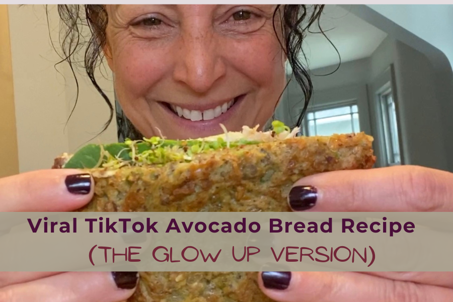 TikTok Avocado Bread recipe the glow up version